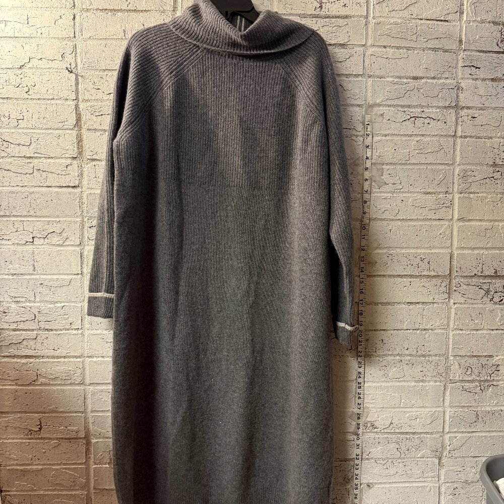 Joules Gray Hallie Sweater Dress Size 14 US / UK 18 / EU 46